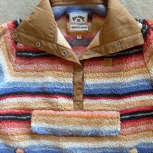 Billabong Multicolor Sherpa Pullover
